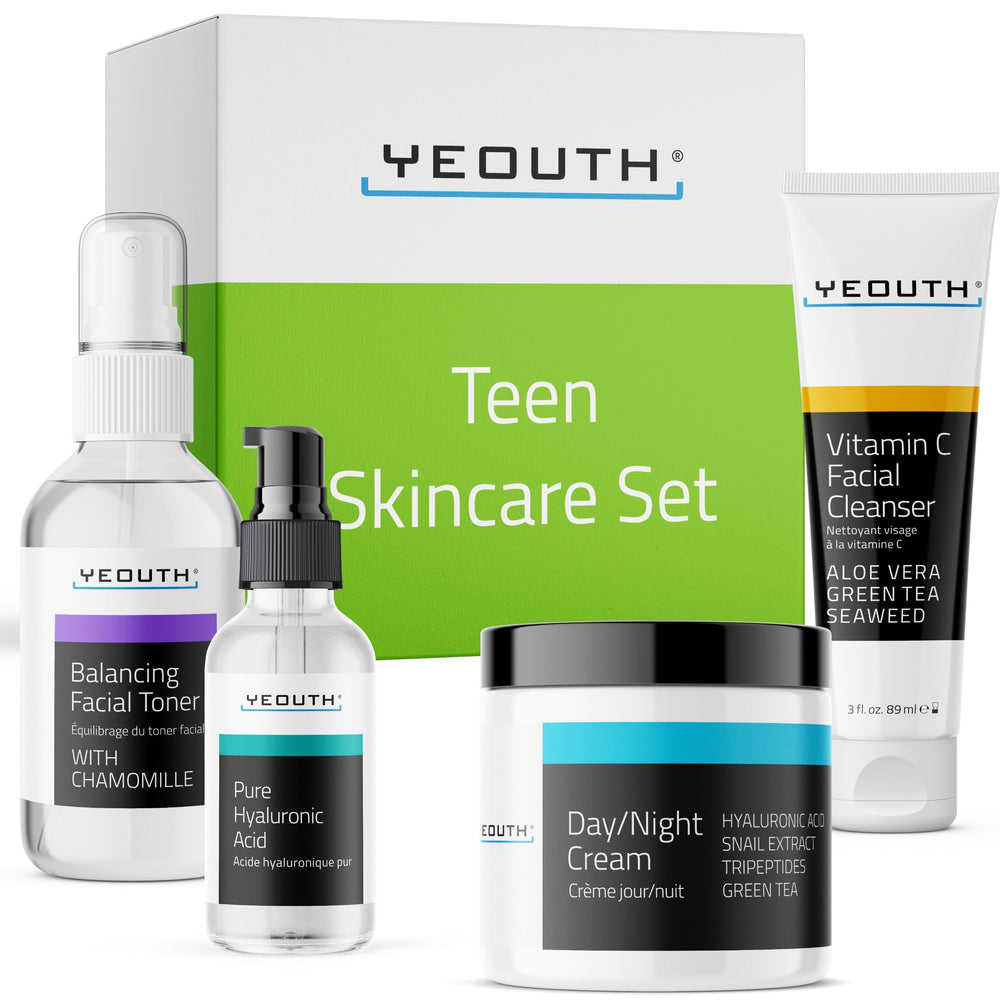 YEOUTH sérum hyaluronique, flacon pompe, hydratation rapide et durable pour la peau.
