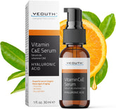 YEOUTH sérum vitamine C visage avec acide hyaluronique: hydratation et éclat du teint