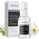 YEOUTH tonique visage camomille-allantoïne, hydratation légère et apaisement.