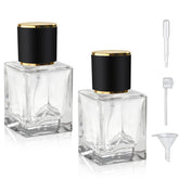 Yerpkefey flacon en verre 30 ml avec spray fin pour parfum pratique