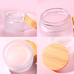 Yerpkefey mini pots en verre 10ml pour échantillons et gommage lèvres.