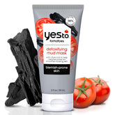 Yes To Tomatoes: masque-boue-charbon purifiant pour pores nets et teint frais.