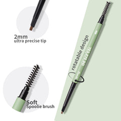 YES.EYE DO design-double-face pour tracer et estomper le sourcil gris.