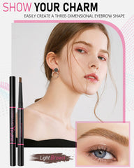 Crayon sourcils YFulfill brun clair, contour précis.