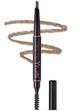 YFulfill crayon sourcils brun clair dans l'emballage, prêt à l'emploi durable.