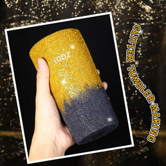 YGDZ paillettes dorées fines pour résine – reflets lumineux.