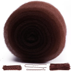 YGQQOY Éponge capillaire pour chignon et volume, rendu naturel.