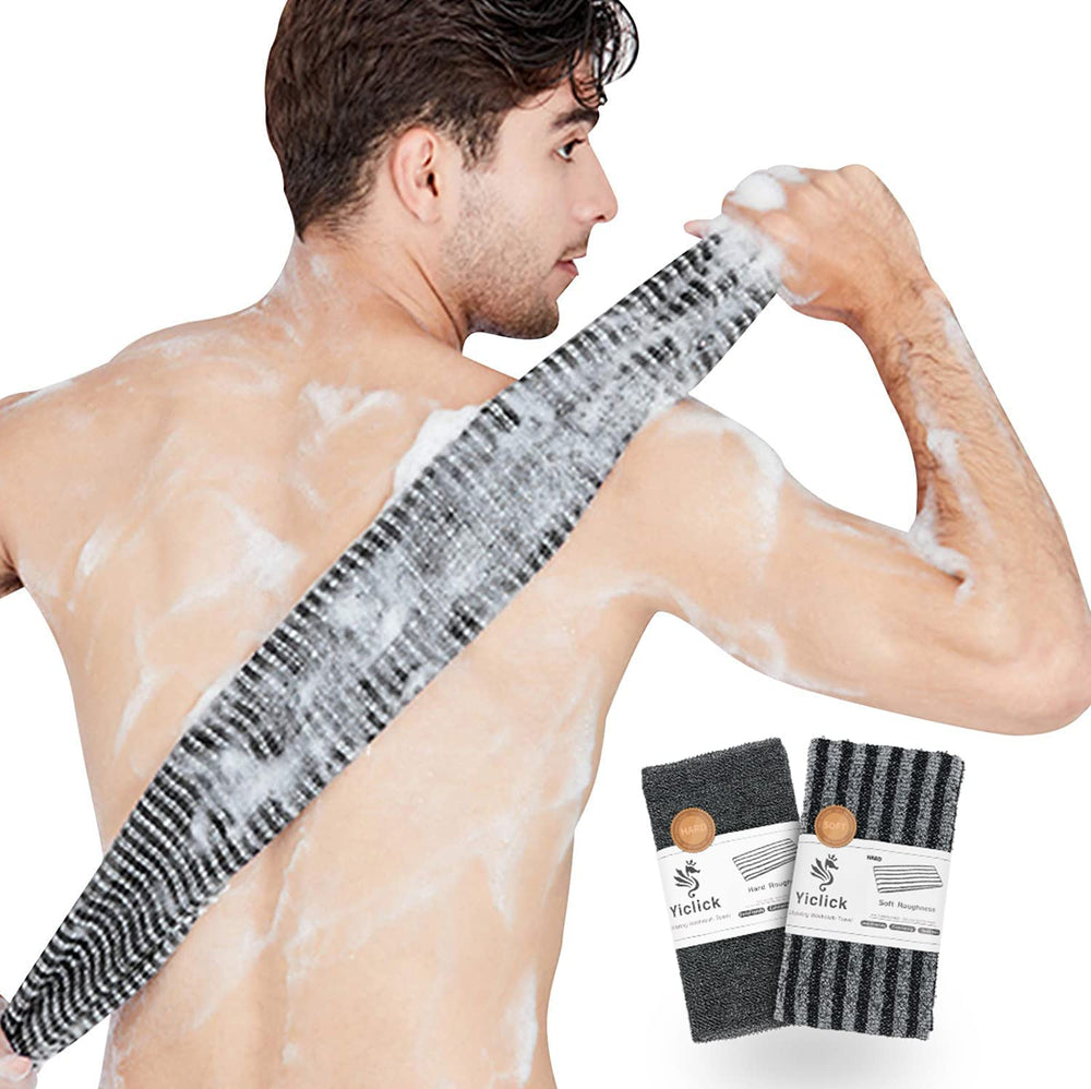 Gant Yiclick exfoliant corps noir pour exfolier en profondeur