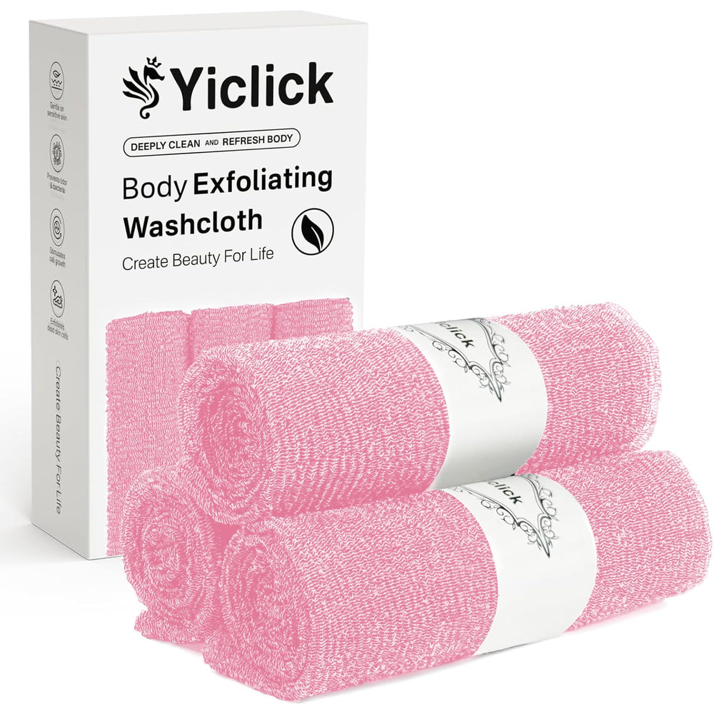 Lavette exfoliante Yiclick pour le corps, douceur et efficacité pour exfolier.