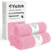 Lavette exfoliante Yiclick pour le corps, douceur et efficacité pour exfolier.