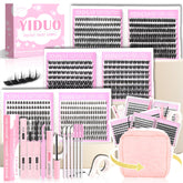 Kit YIDUO cils en 6 styles dans une boîte pratique pour vos retouches.