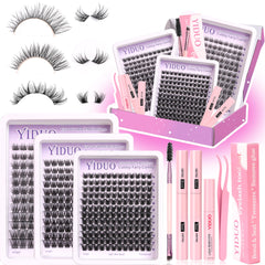 YIDUO YlDUO Natura style clusters for natural daily lash enhancement