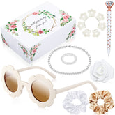 Coffret Yilloog pour demande fille fleur, élégant et prêt à offrir.