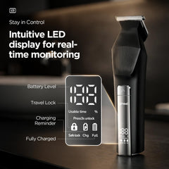Batterie lithium de grande capacité offrant 150 minutes d'autonomie.