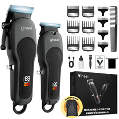 Tondeuse Yineel pour cheveux homme, performance professionnelle à domicile.