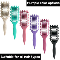 Brosse Yingbtr polyvalente pour l’application de produits et le rafraîchissement des boucles.