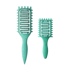 Brosse Yingbtr définisseur de boucles à poignée ergonomique pour un coiffage précis et confortable.