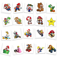 Yingxiang tatouages pour enfants, ensemble cartoon 60 pièces, parfait pour les fêtes.