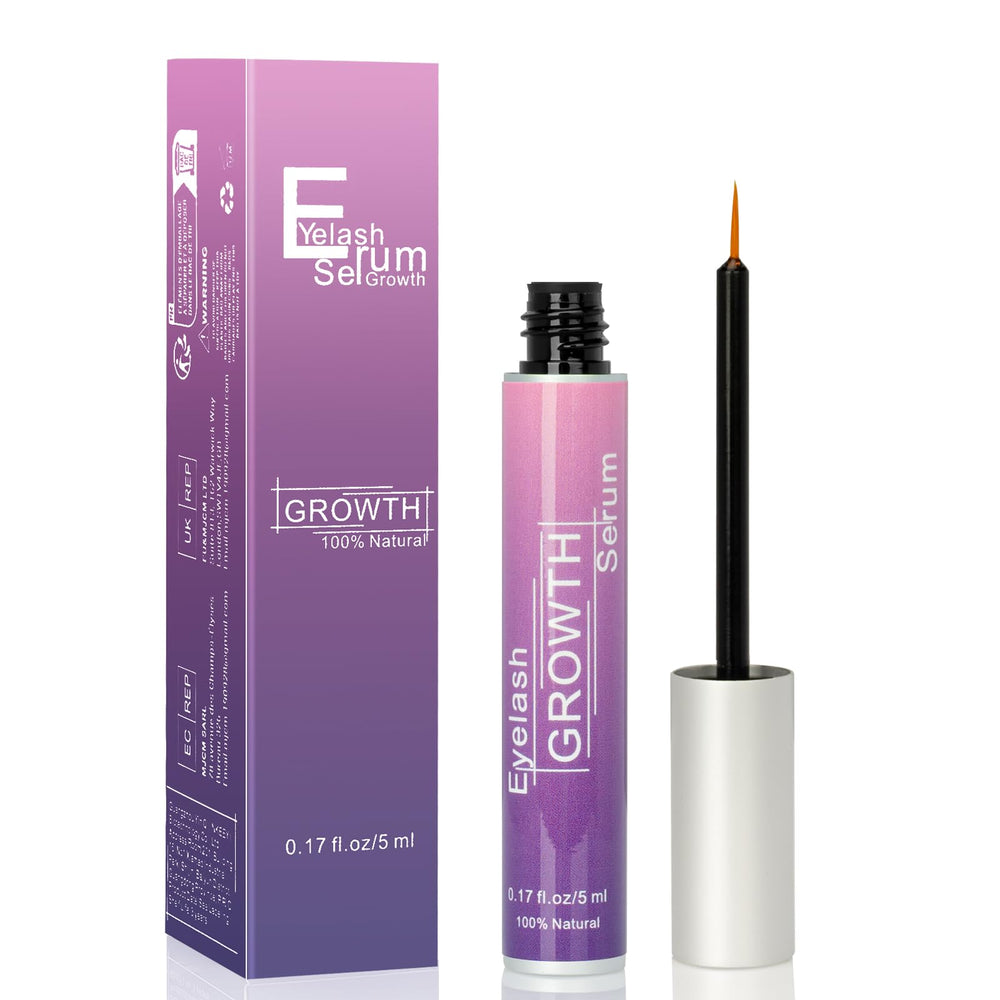 Sérum Ykimoe en bouteille pour nourrir et fortifier cils et sourcils.