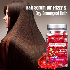 Capsules huile cheveux YKJHCSL: nutrition en profondeur