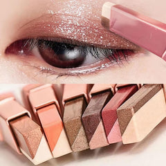 Ylapagne ombre-stick gradient bicolore rose et or pour un regard lumineux