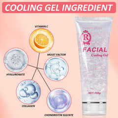 YMEYFAN Gel Conductif pour visage, texture douce et rafraîchissante.