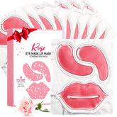Patchs yeux YMEYFAN rose, hydratants et anti-fatigue