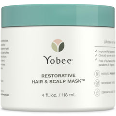 Yobee Masque réparateur pour cuir chevelu sec, douceur ciblée.