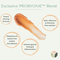 Yobee Probiotiques et extraits miel-turmeric : équilibre du cuir chevelu.