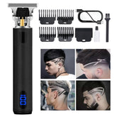 Tondeuse Yogingo pour cheveux homme avec affichage LCD, coupe précise et pratique.