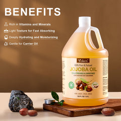 Versement goutte a goutte de Yoken Jojoba pour une application précise.