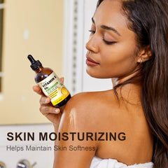 Soin corps Yoken Vitamine E pour peau douce après la douche.