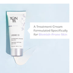 Texture légère de Yon-Ka Crème 15 idéale pour le quotidien.