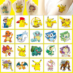 YONGAI tatouages monstres détail couleurs – motifs vifs et accrocheurs pour impression visuelle.