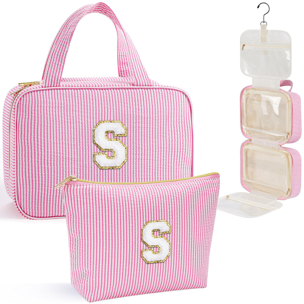 YOOLIFE sac de toilette pendulaire avec grande capacité pour tous vos essentiels de voyage.