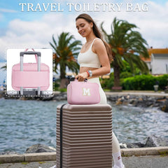 YOOLIFE sac toilette pendu, compartiments transparents pour tout voir sans fouiller.