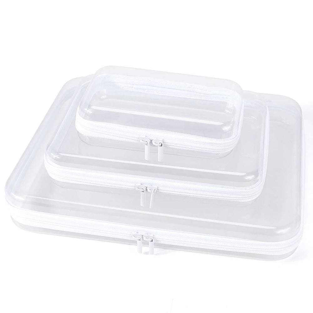 Etui YOPCDJ transparent et durable pour rangement rapide.