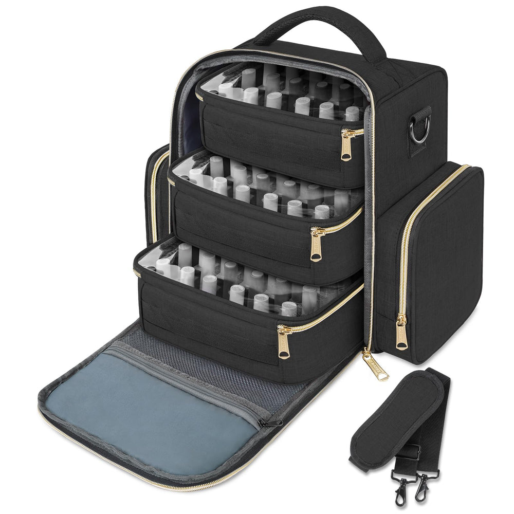 Organiseur YOREPEK pour vernis avec 72 bouteilles visibles et rangement clair