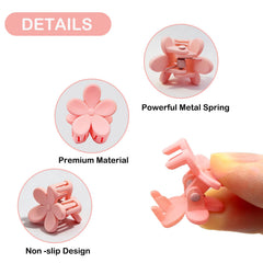Clips fleurs 3D mini YosaiHom offrent un look charmant et durable.