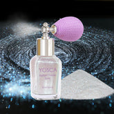 Yosca Glitter Spray: corps-cheveux-visage, brillance instantanée et polyvalente.