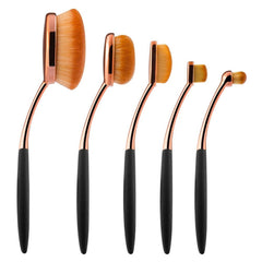 Pinceau Yoseng oval pour application fluide des liquides et crèmes