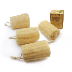 YOTDHUO loofah naturelle en pack, exfoliation en douceur.