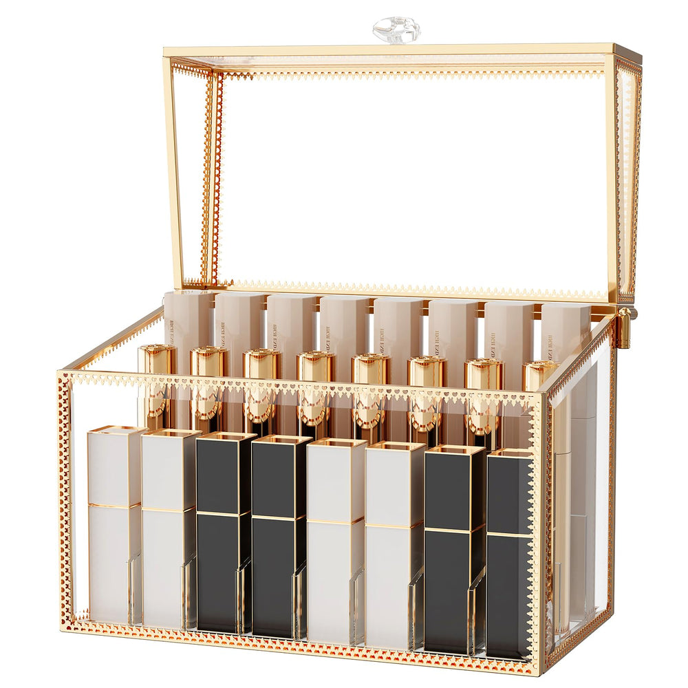Youdepot Organisateur rouge à lèvres et parfums, rangement élégant pour vanity.