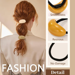 Yougeigy accessoire cheveux doré: design tendance sans traction et sans casse.