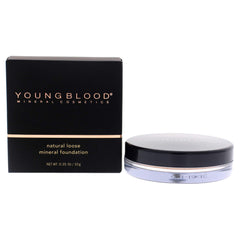 Poudre minérale libre Youngblood en teinte neutre pour un fini naturel et lumineux
