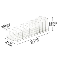 Boîte transparente Youngever pour palette maquillage, accès rapide