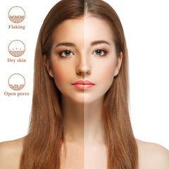 Buse réglable et aromathérapie pour une routine personnalisée.