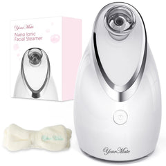YourMate vaporisateur visage nano ionique pour hydratation en profondeur.