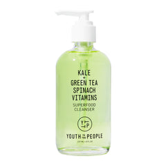 Youth To The People Nettoyant Kale Green Tea en flacon verre démaquillant en douceur et purifie les pores