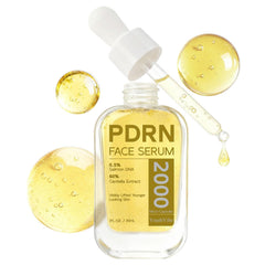YouthVibe sérum PDRN au saumon – flacon et peau plus lisse et rajeunie